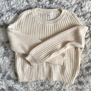 L.A. Hearts - Cozy Cream Knit Sweater